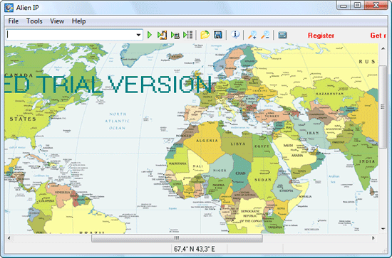 World Map Capitals